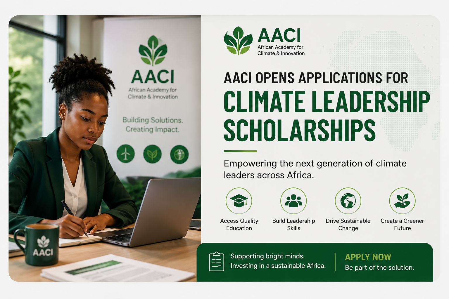 AACI Opens Applications for Climate Leadership Scholarships